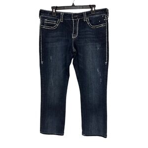 Cowgirl Tuff Co. Hot Stuff Cropped Jeans Women's 32